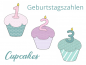 Preview: Geburtstagszahlen Cupcakes
